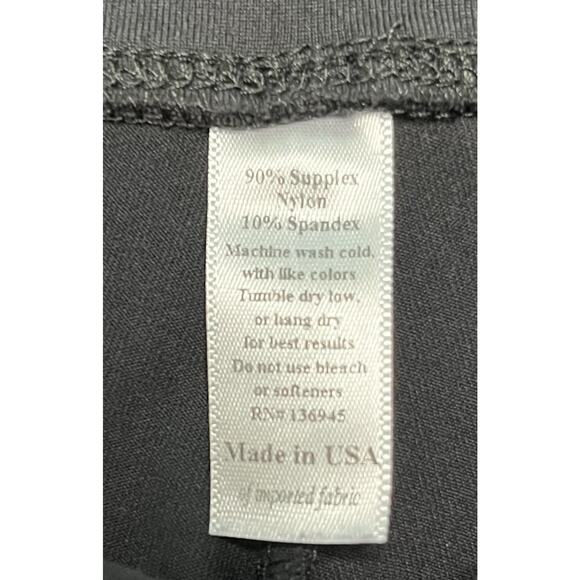 Kiragrace Wide Leg Yoga Pants Black High Rise Small Made in USA - Picture 4 of 7